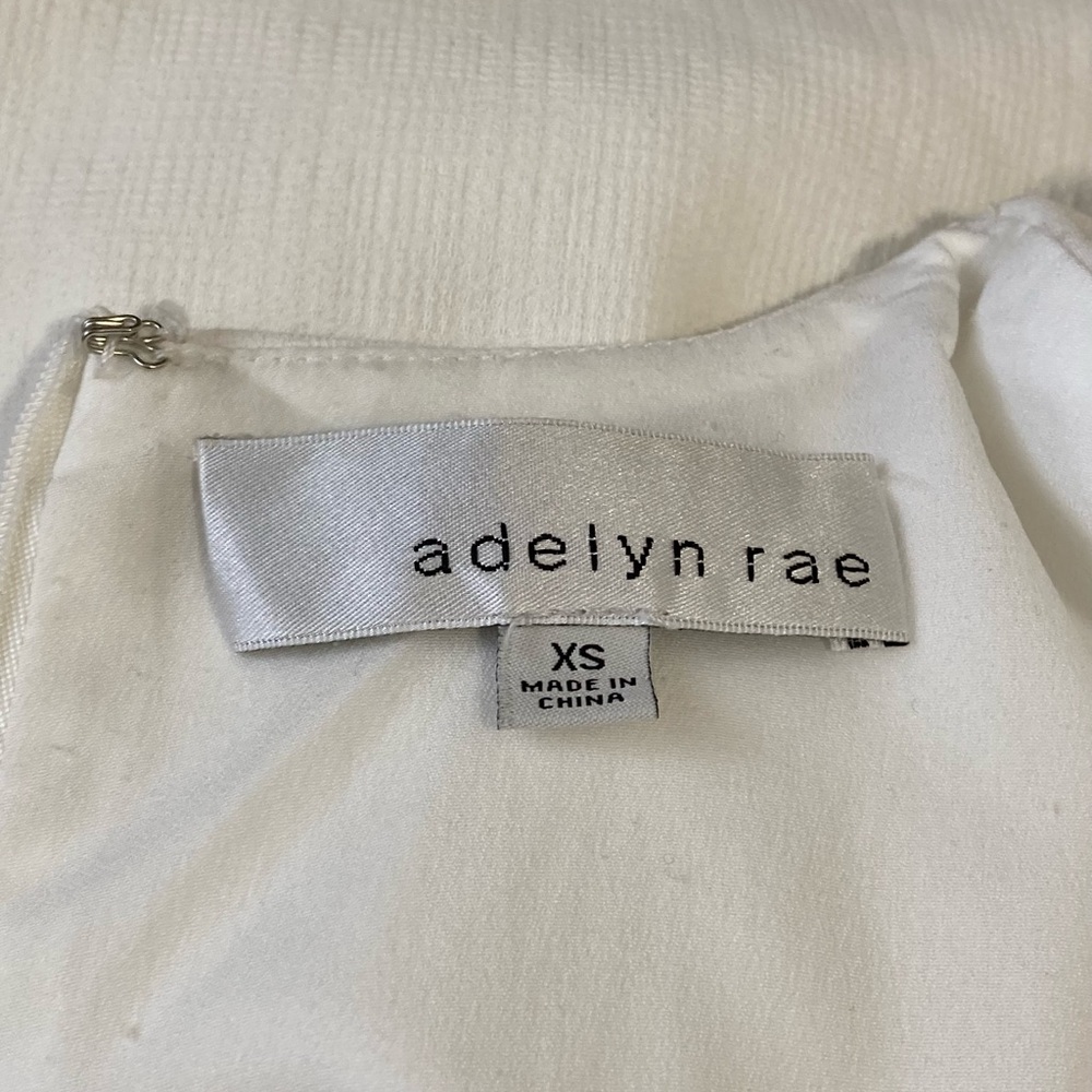 Adelyn Rae white jumpsuit  XS - Picture 10 of 11